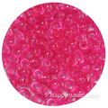 Perles de poney à gros trous en plastique multicolore 6x9 mm Classic